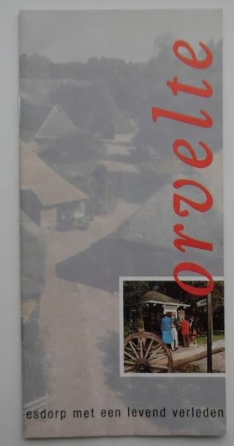 Folder - Orvelte, Ophalen of Verzenden, Gebruikt, Overige typen