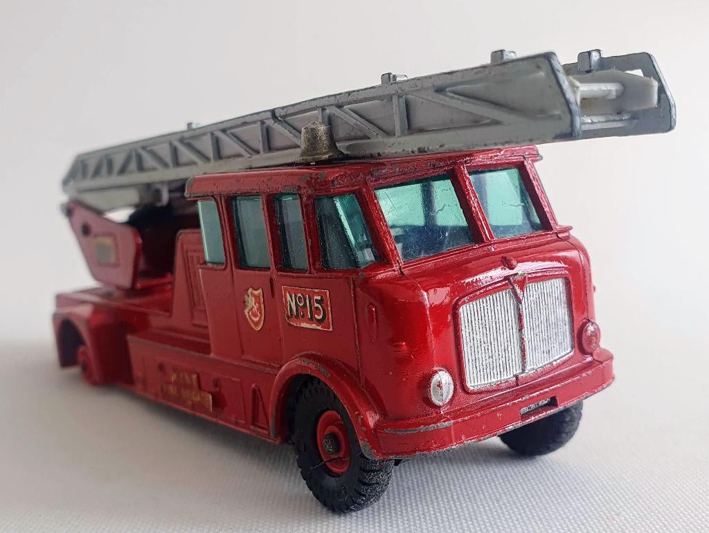 Vintage Matchbox Brandweerauto, Verzamelen, Ophalen of Verzenden, Gebruikt