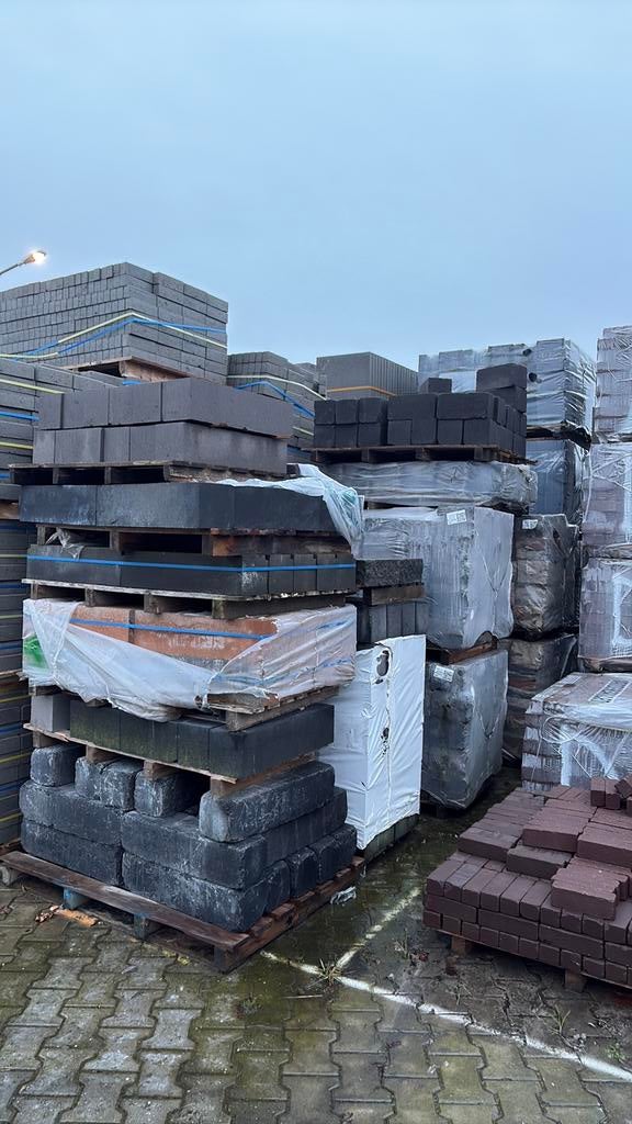 Diverse kleine partijen stapelblokken, Tuin en Terras, Bielzen en Borders, Nieuw, Blok, Beton, Minder dan 25 cm, Minder dan 100 cm