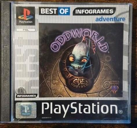 Oddworld: Abe's Oddysee - PlayStation (compleet), Spelcomputers en Games, Games | Sony PlayStation 1, Avontuur en Actie, Gebruikt