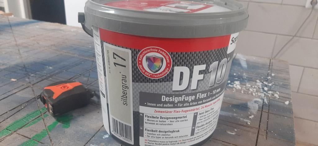 Sopro DF 10 Designvoegmortel - Silvergrijs, Ophalen, Overige materialen, Overige typen, Nieuw