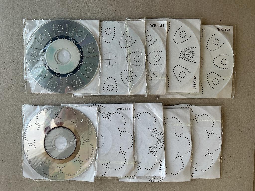 Setje 10 kleine borduur cd, Ophalen of Verzenden, Nieuw, Overige thema's, Overige typen