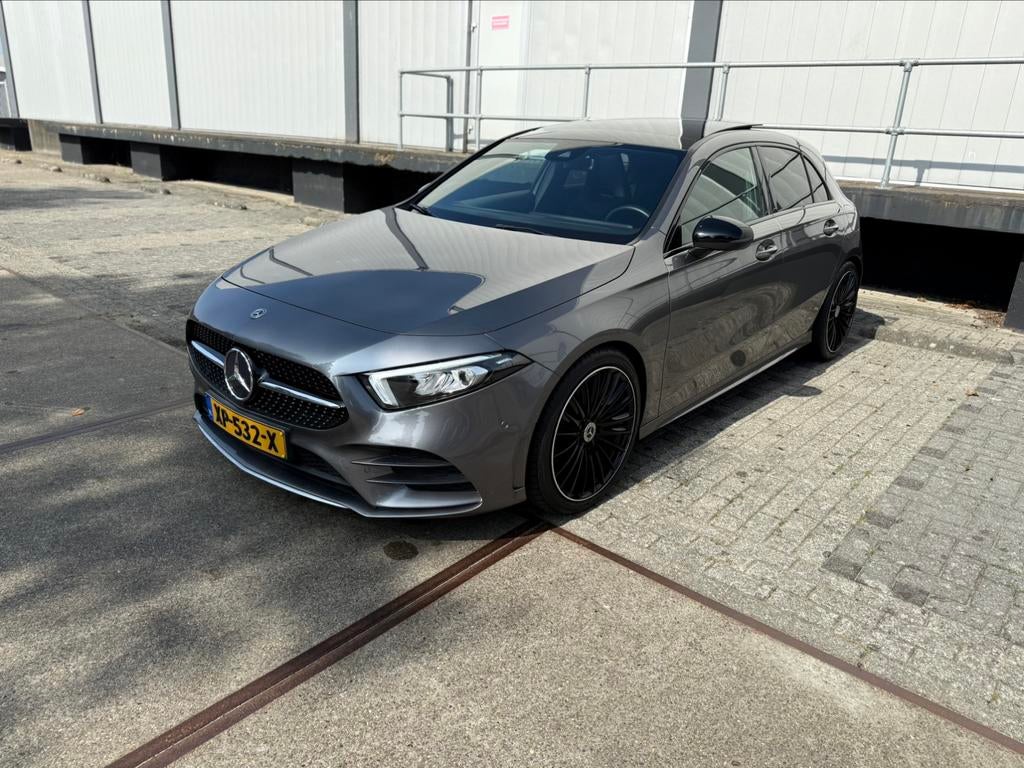 Mercedes-Benz A-Klasse A 200 163pk 7G-DCT 2019 Grijs, Auto's, 74 €/maand, 4 cilinders, 163 pk, Origineel Nederlands