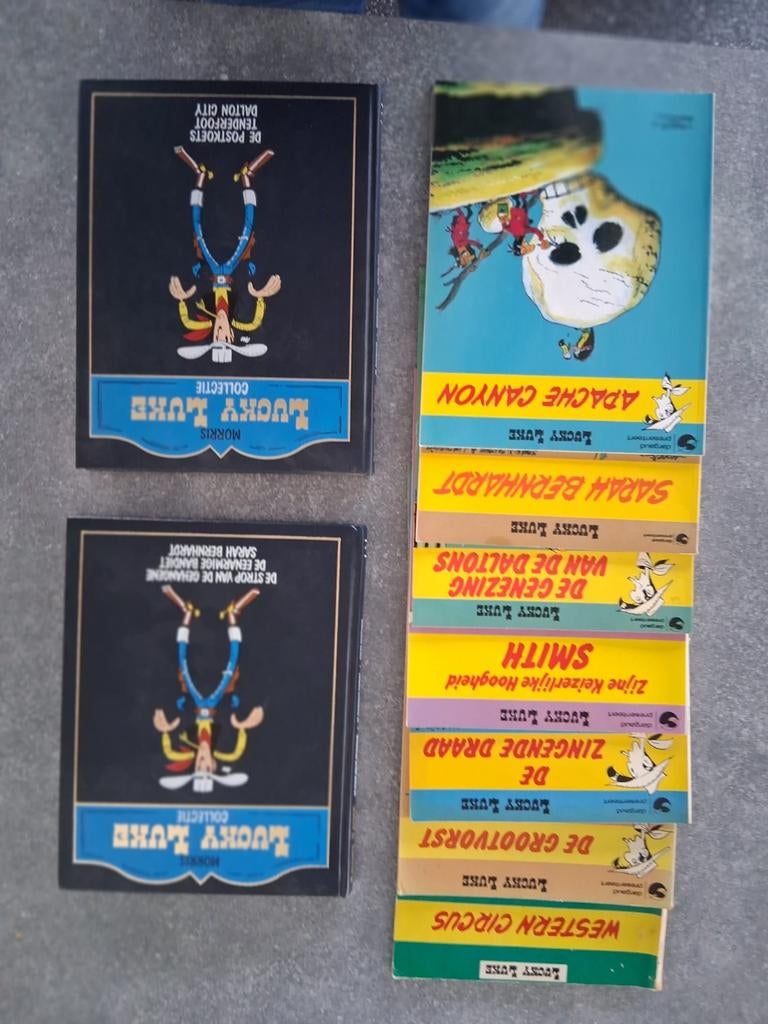 Lucky Luke Collectie - Diverse Albums, Boeken, Stripboeken, Meerdere stripboeken, Ophalen of Verzenden, Gelezen, Morris