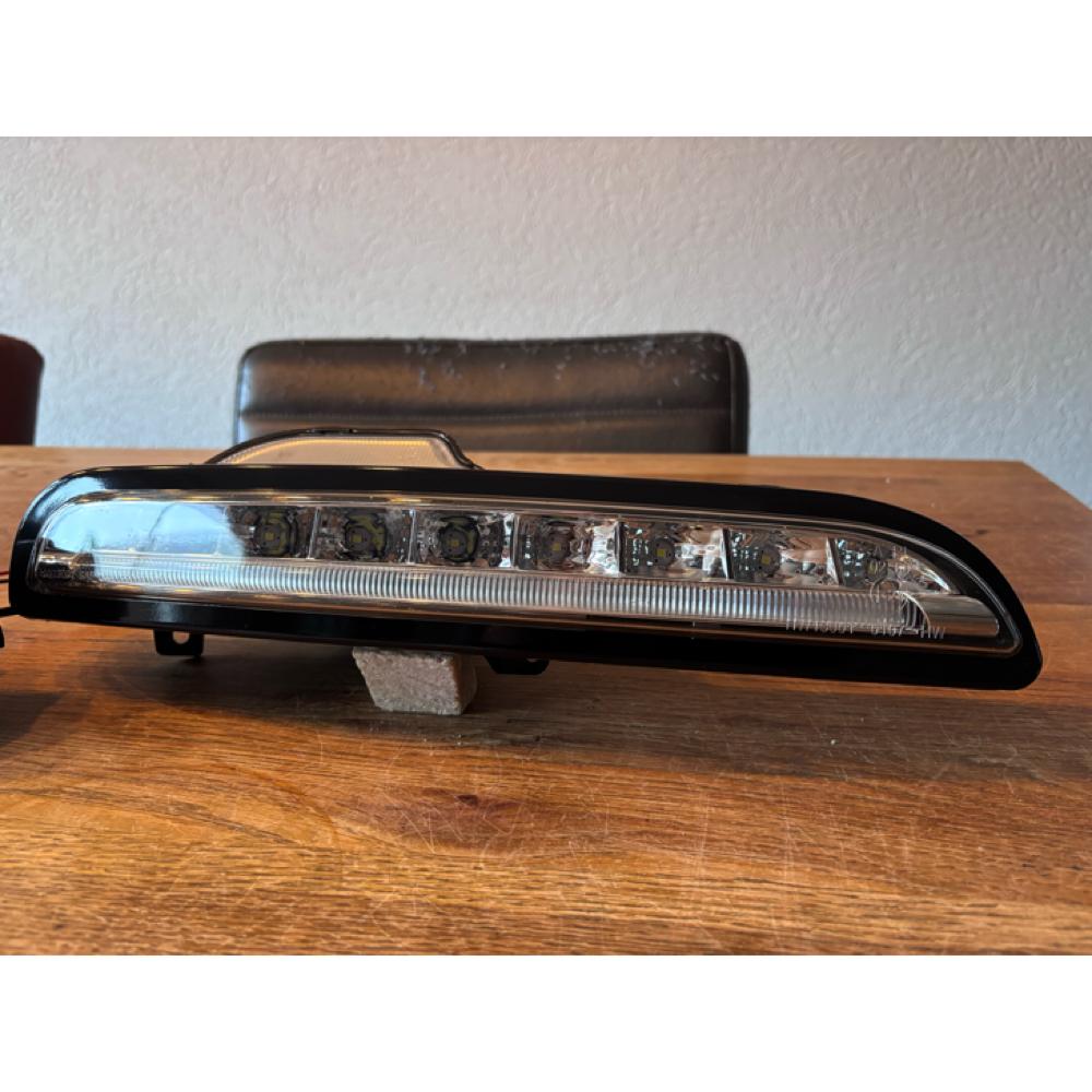 Porsche Boxster 987 DRL LED Mistlampen - Zwarte Rand, Ophalen of Verzenden, Gebruikt, Porsche