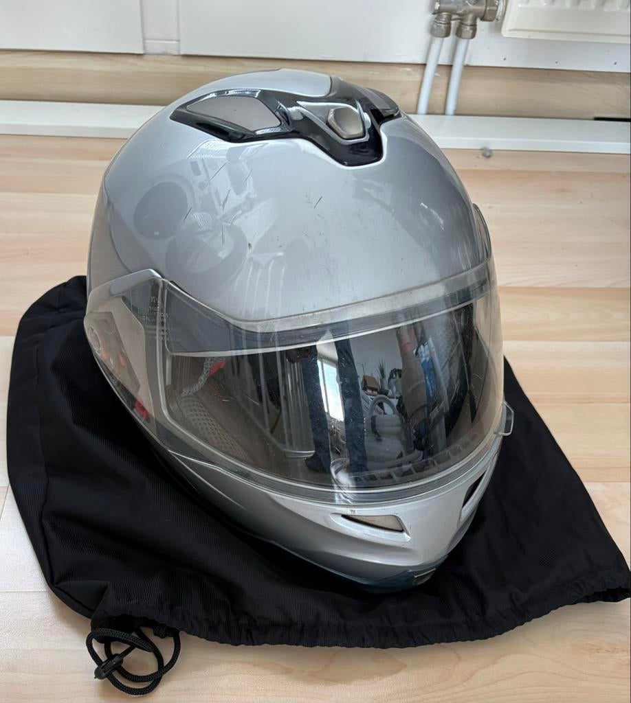 Scooter helm in goede staat, Fietsen en Brommers, Brommerhelmen, Ophalen, Gebruikt, Extra large of groter