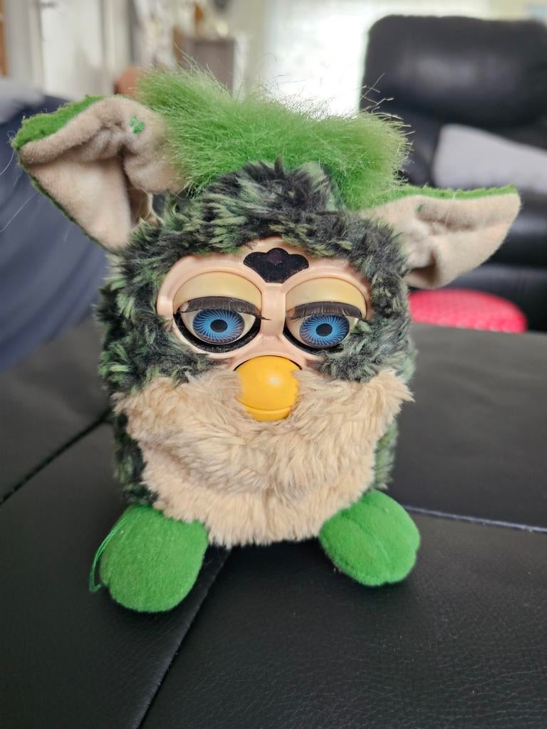 Vintage Furby Groen, Ophalen of Verzenden, Gebruikt