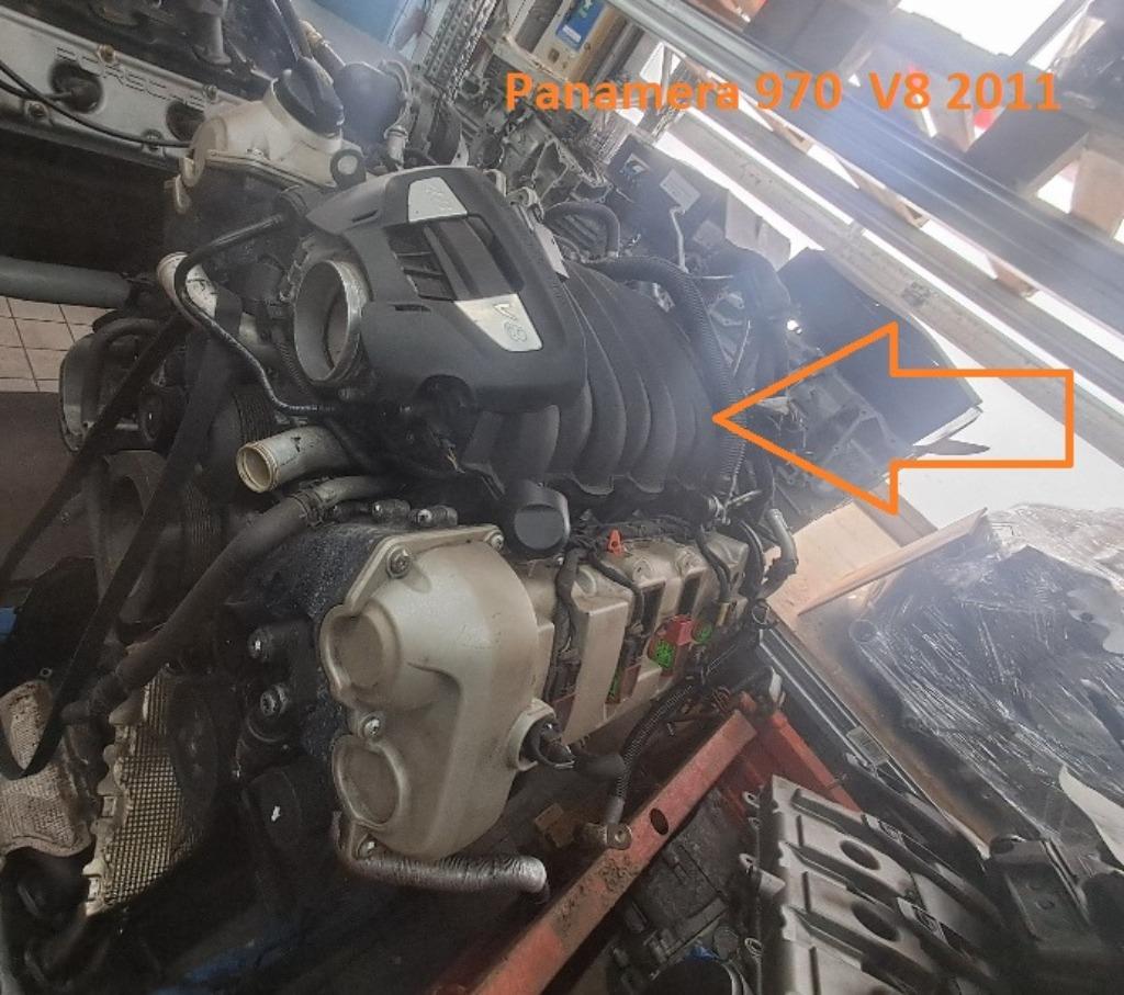 Porsche Panamera V8 motorblok, deel-revisie gehad., Auto-onderdelen, Motor en Toebehoren, Ophalen, Nieuw, Porsche