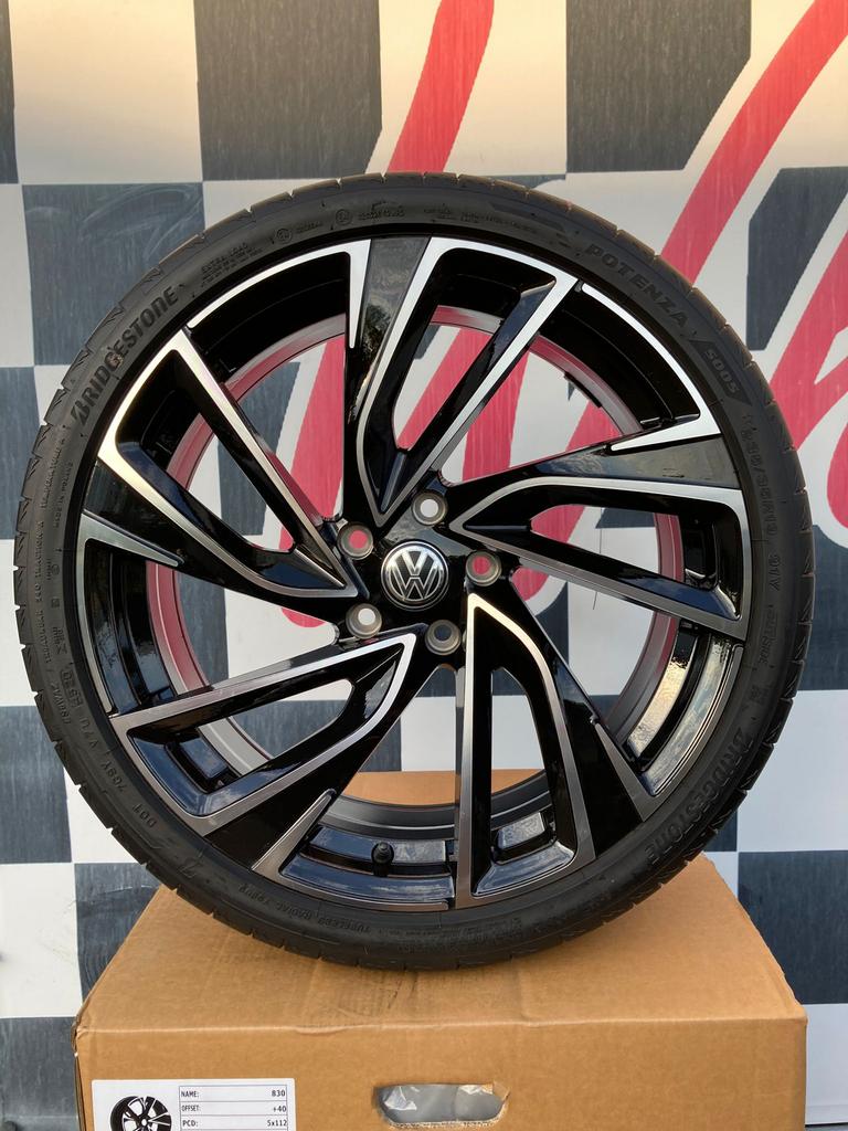 19 inch VW Adelaide 5x112 Golf 6 7 8 GTI GTD Caddy + bridge