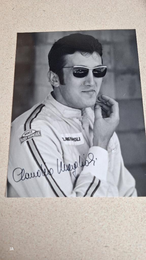F1 -    11 foto's van coureurs met Handtekening !!, Ophalen of Verzenden, Gebruikt, Formule 1