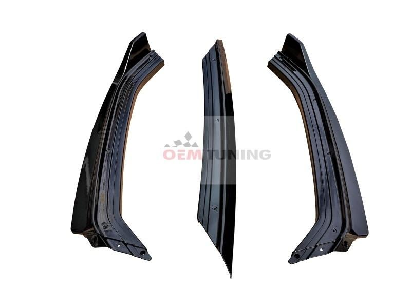 FRONTLIP SPOILER geschikt voor POLO 6C |14-17 | Glossy Black, Ophalen of Verzenden