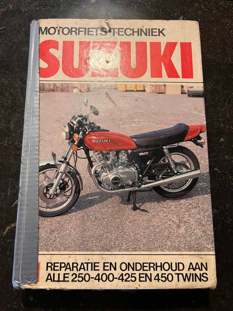 Werkplaats handboek Suzuki GS/GSX250-GS450, Motoren, Handleidingen en Instructieboekjes, Ophalen of Verzenden, Suzuki