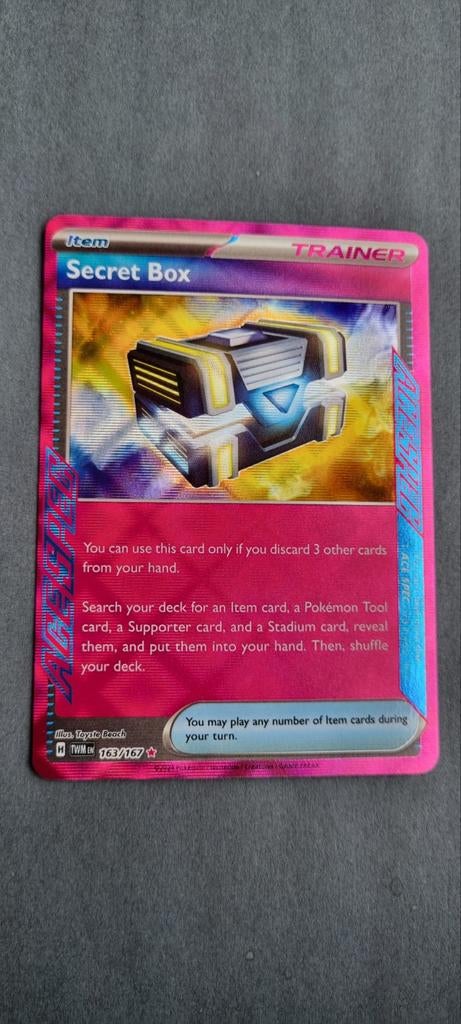 Secret Box 163/167 - Twilight Masquerade, Ophalen of Verzenden, Zo goed als nieuw, Losse kaart, Foil