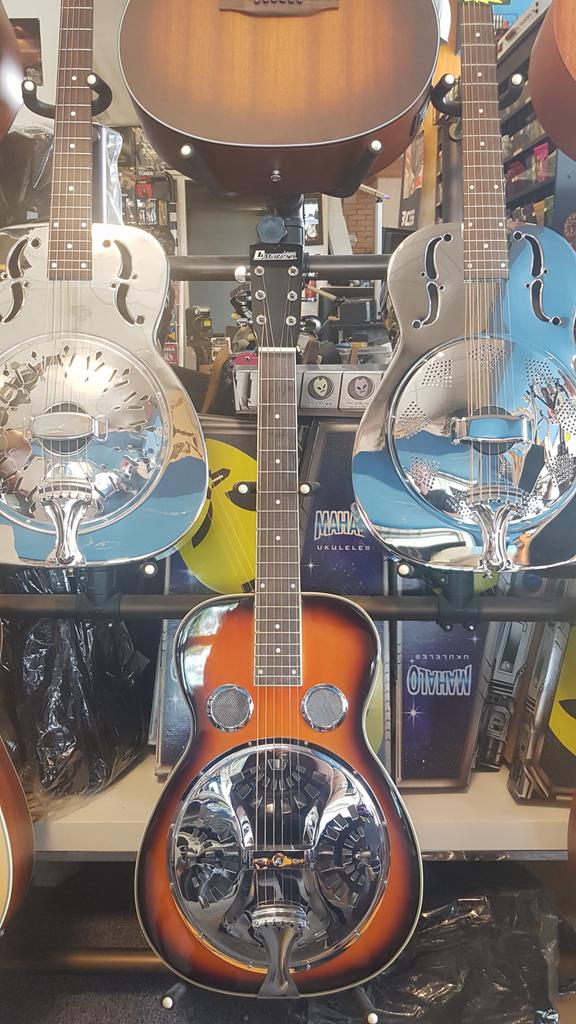 Dimavery Resonator Lap steel Square Neck, Ophalen, Resonator, Resonator- of Dobrogitaar, Square neck