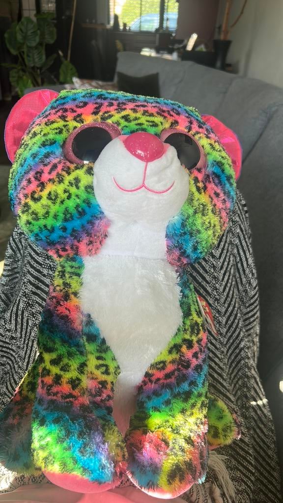 Panter knuffel, Ophalen of Verzenden, Zo goed als nieuw, Overige typen