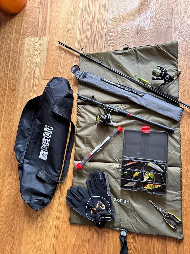Roofvis Set - Top Kwaliteit, Ophalen, Complete set