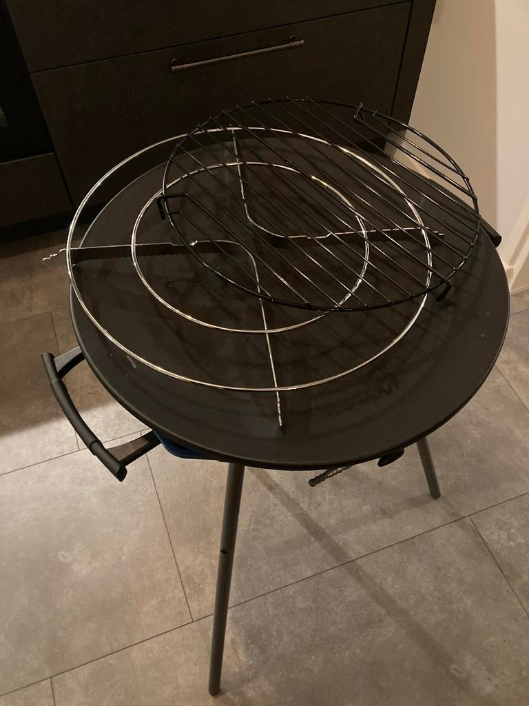 Campingazz scottelbraai, Ophalen, Gebruikt
