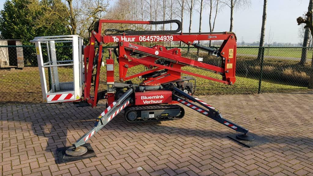 super compacte hoogwerker 14 meter huren!