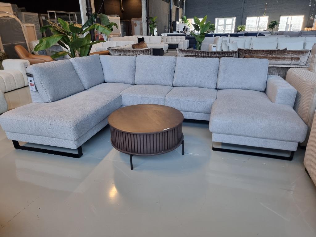 Boucle U-bank | Hoekbank | Vianen, Huis en Inrichting, Ophalen, Info@trendvortex.com, U-bank met breedte van 310 cm !, Hout