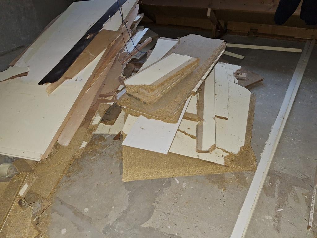 Gratis Resthout, Doe-het-zelf en Verbouw, Hout en Planken, Ophalen, Gebruikt, Minder dan 25 mm, Overige typen