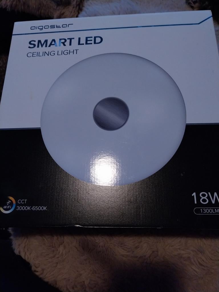 Nieuwe Smart LED Lamp - Plafondlamp, Ophalen, Nieuw, Metaal, Modern