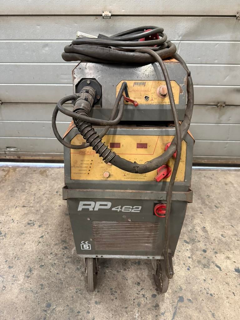 Rehm RP 462 alu/staal/rvs lasapparaat, Doe-het-zelf en Verbouw, Ophalen, Gebruikt, 250 ampère of meer, Co2