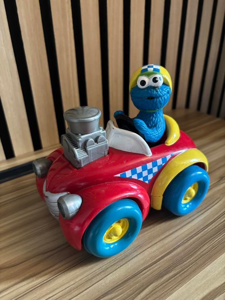 Koekiemonster Speelgoed Auto - Rijdt Automatisch!, Ophalen of Verzenden, Gebruikt