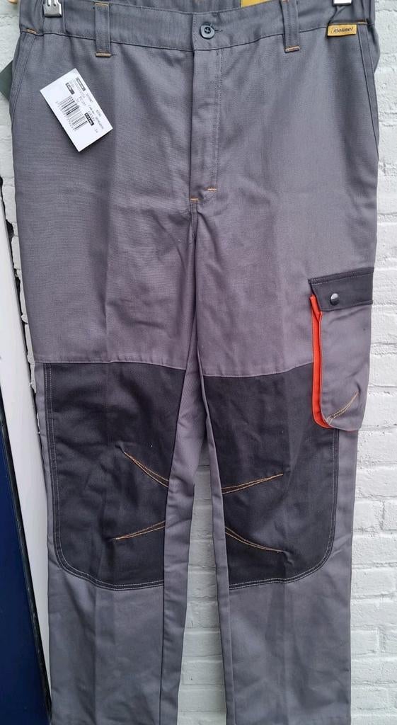 Grijze werkbroek maat M, Tuin en Terras, Werkkleding, Ophalen of Verzenden, Nieuw, Kinderen, Broek