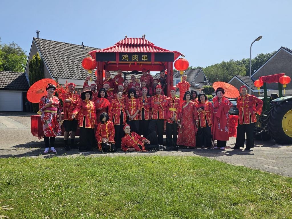 Chinees thema verkleedkleding - 28 pakken, Ophalen of Verzenden, Gedragen, Overige thema's, Kleding