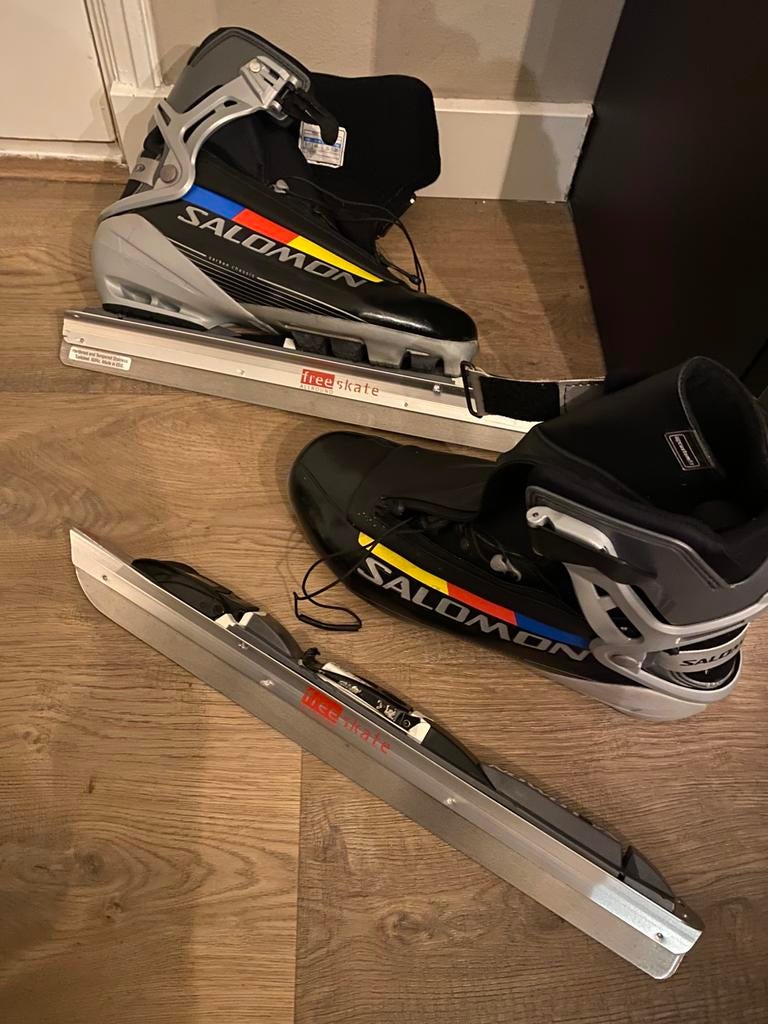Salomon freeskate schaatsen zeer goede staat  (44), Sport en Fitness, Ophalen of Verzenden, Zo goed als nieuw, Noren, Overige merken