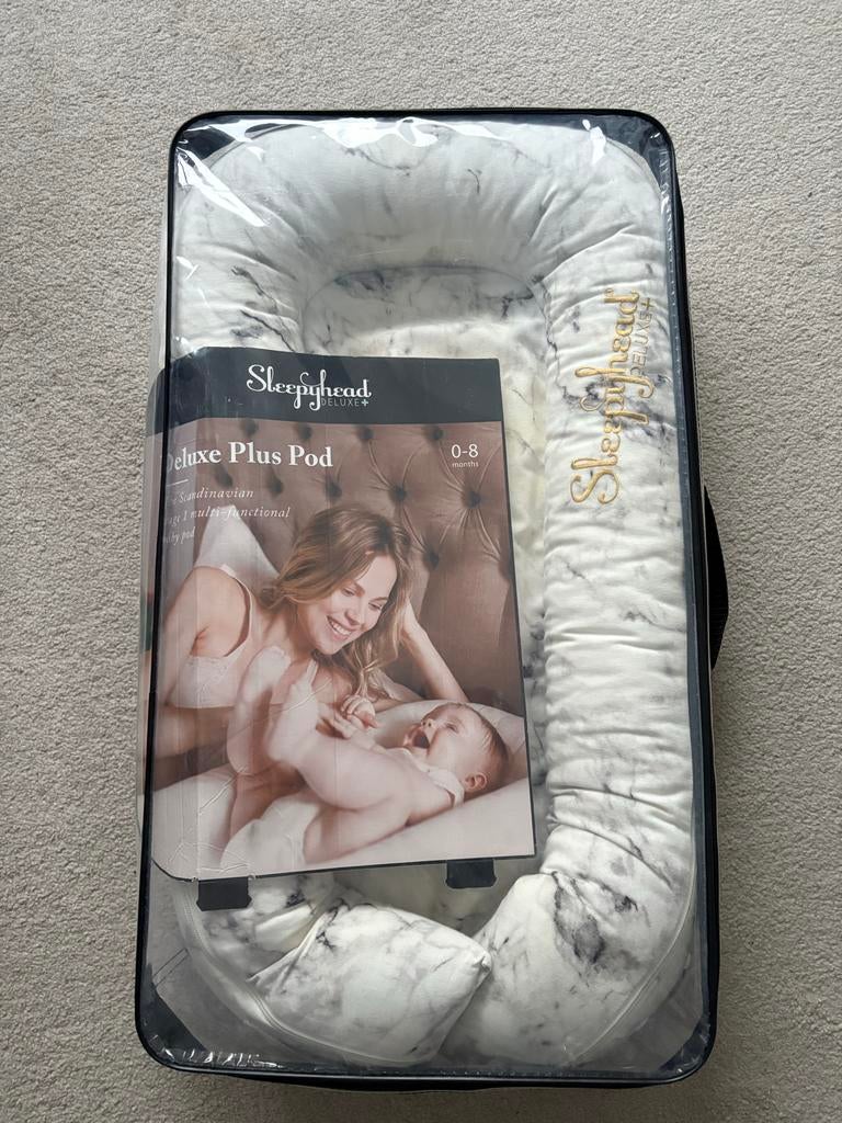 Sleepyhead Deluxe Plus Babynest (0-8 maanden), Ophalen, Zo goed als nieuw, Overige typen