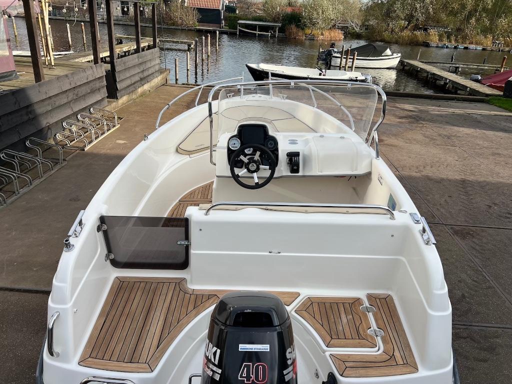 Ryds 510 GTI teakvloer + afdekzeil  + Suzuki DF40, Ophalen, Ryds, Gebruikt, Ryds