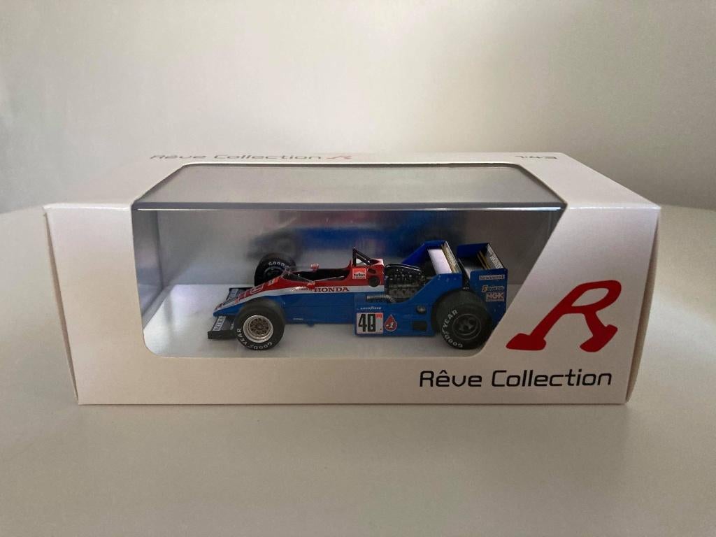 Reve Collection Spirit 201C 1983 Stefan Johansson 1/43 F1, Ophalen of Verzenden, Nieuw, Formule 1