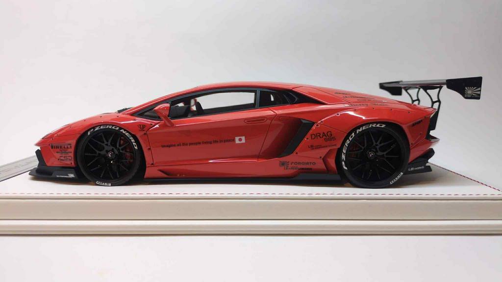 Davis & Giovanni (DG) Lamborghini Aventador LP 700-4 LB, Hobby en Vrije tijd, Modelauto's | 1:18, Ophalen of Verzenden, Gebruikt