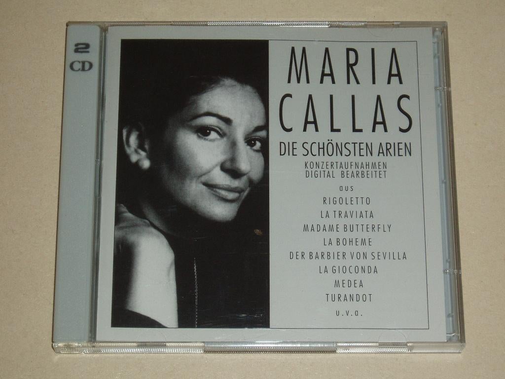 2 CD Maria Callas - Die schonsten arien, Ophalen of Verzenden, Classicisme, Gebruikt, Kamermuziek