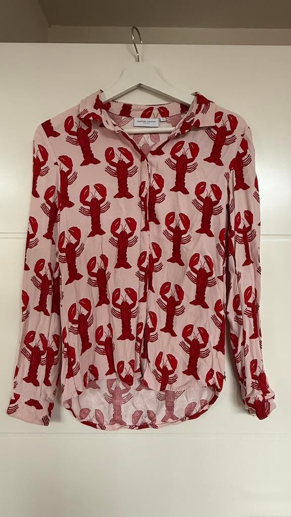 Fabienne chapot lobster kreeften blouse 34/XS, Kleding | Dames, Ophalen of Verzenden, Zo goed als nieuw, Maat 34 (XS) of kleiner