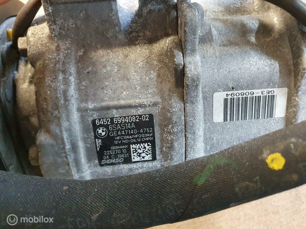 Aircopomp 64526994082tdh BMW 3-serie G20 320i, Ophalen of Verzenden, Gebruikt