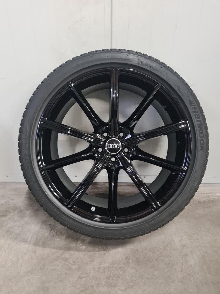 21' Audi RS6 RS7 C8 4K Velgen met winterbanden Origineel 7mm, 19 inch, 245 mm, Banden en Velgen, Personenwagen