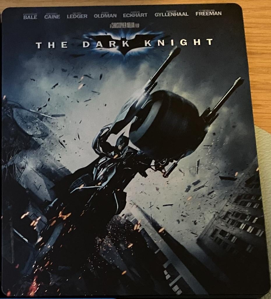 The Dark Knight, Batman blu-ray steelbook, Cd's en Dvd's, Blu-ray, Ophalen of Verzenden, Zo goed als nieuw, Actie