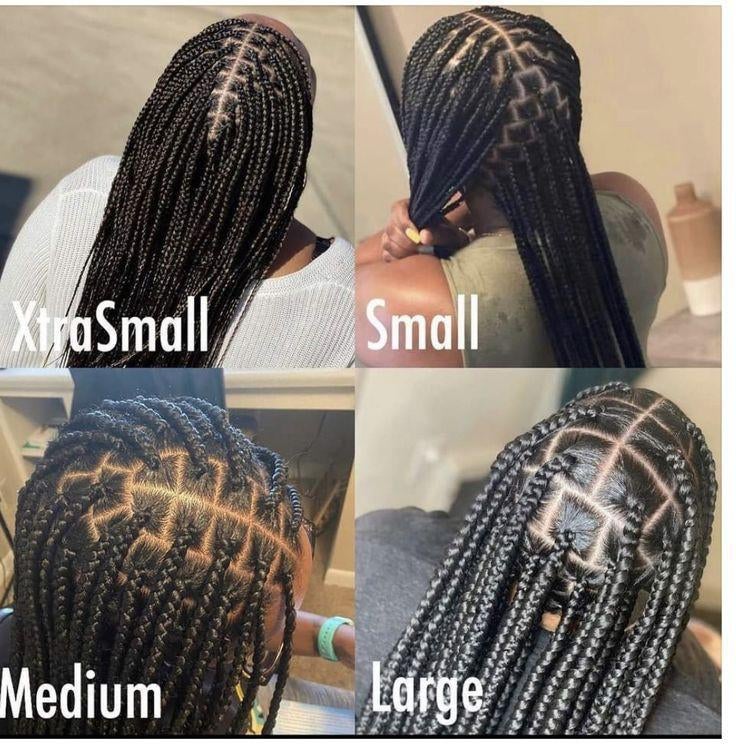 Haar vlechten braids