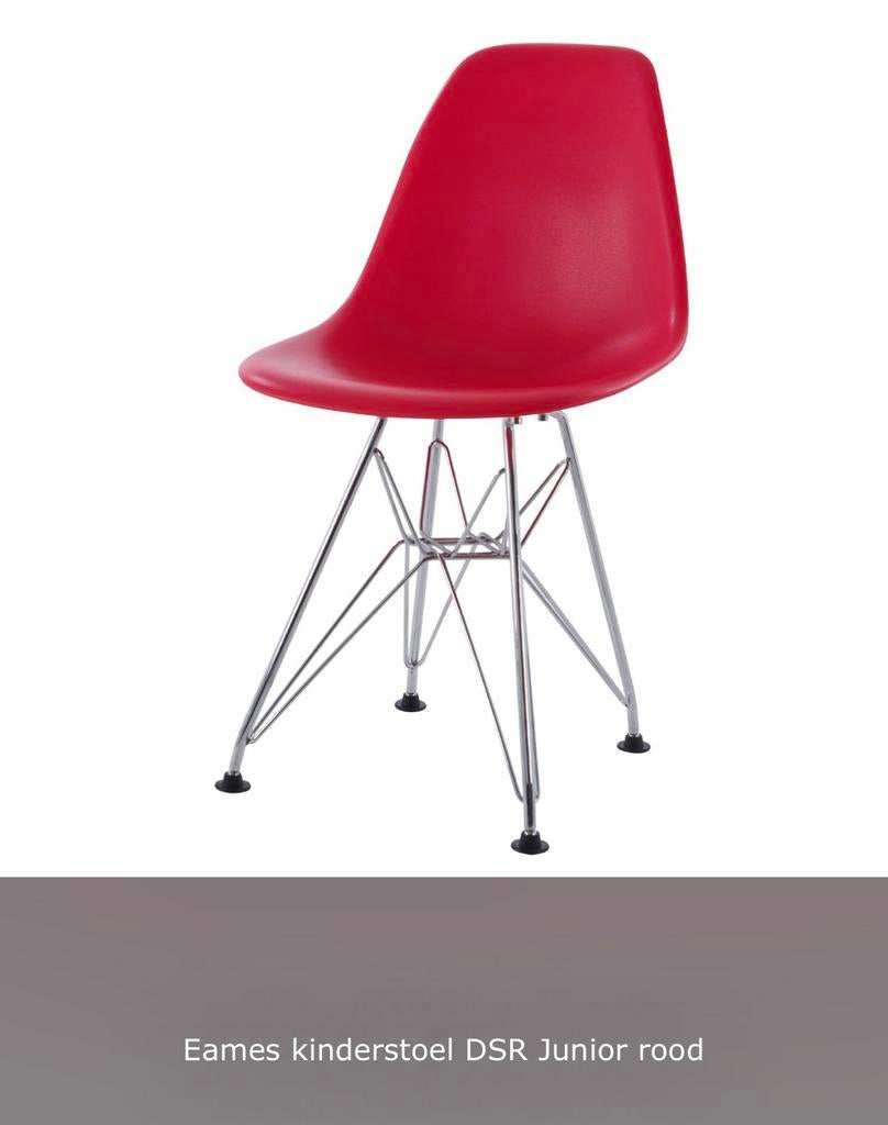 Design Kinderstoel - Rood, Kunststof, Nieuw, Ophalen of Verzenden, Eén