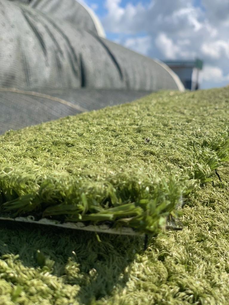 Rollen Kunstgras Stapmolen / Paardenbak (200m2 per rol) €600, Tuin en Terras, Gras en Kunstgras, Ophalen, Kunstgras, Gebruikt