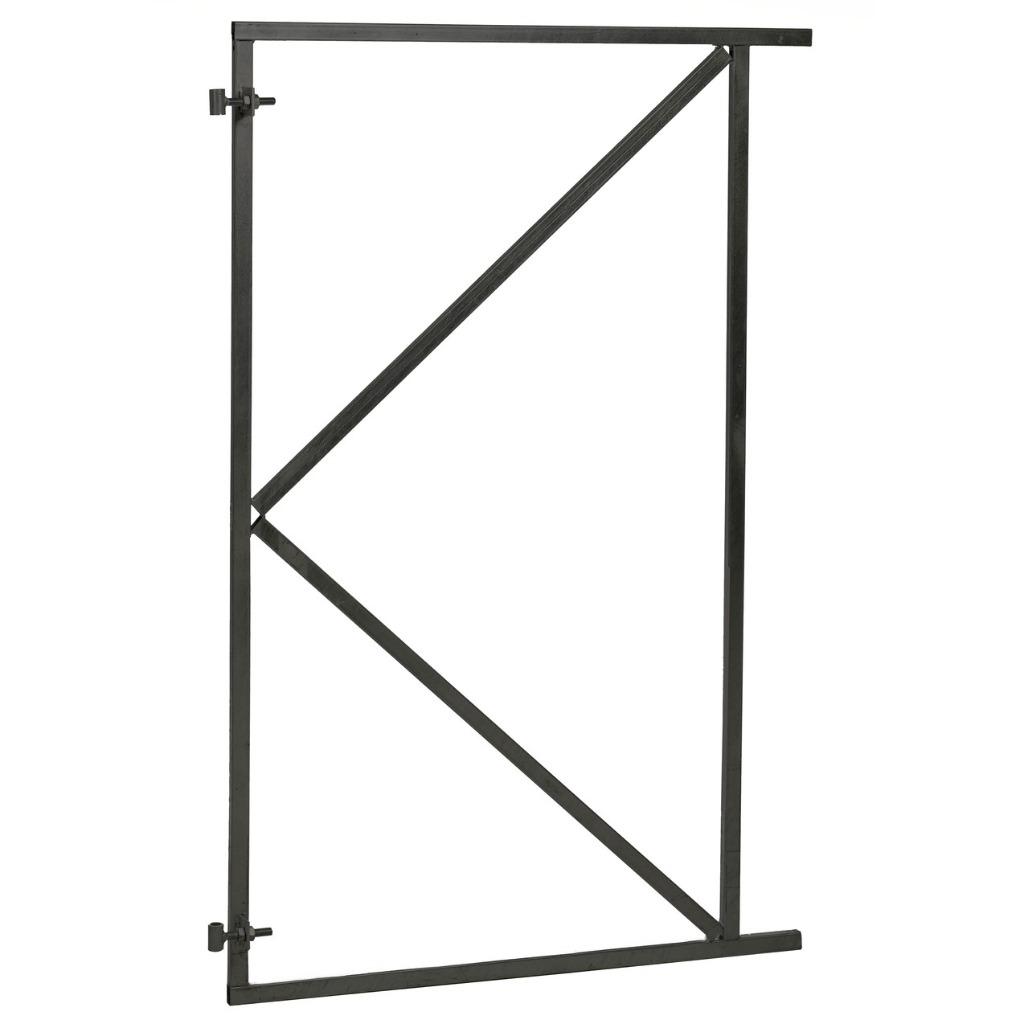 Stalen poortframe | poort | tuinpoort | frame | deurframe, Ophalen, Hout, 120 cm of meer, 215 cm of meer