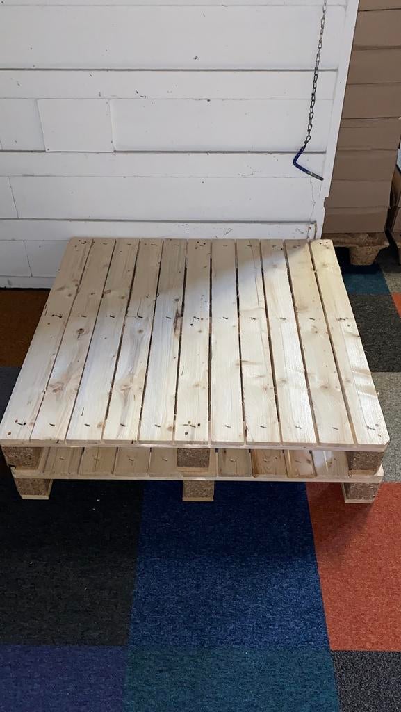 Partij pallets zo goed als nieuw ook per stuk te koop, Doe-het-zelf en Verbouw, Hout en Planken, Ophalen, Zo goed als nieuw, 50 mm of meer