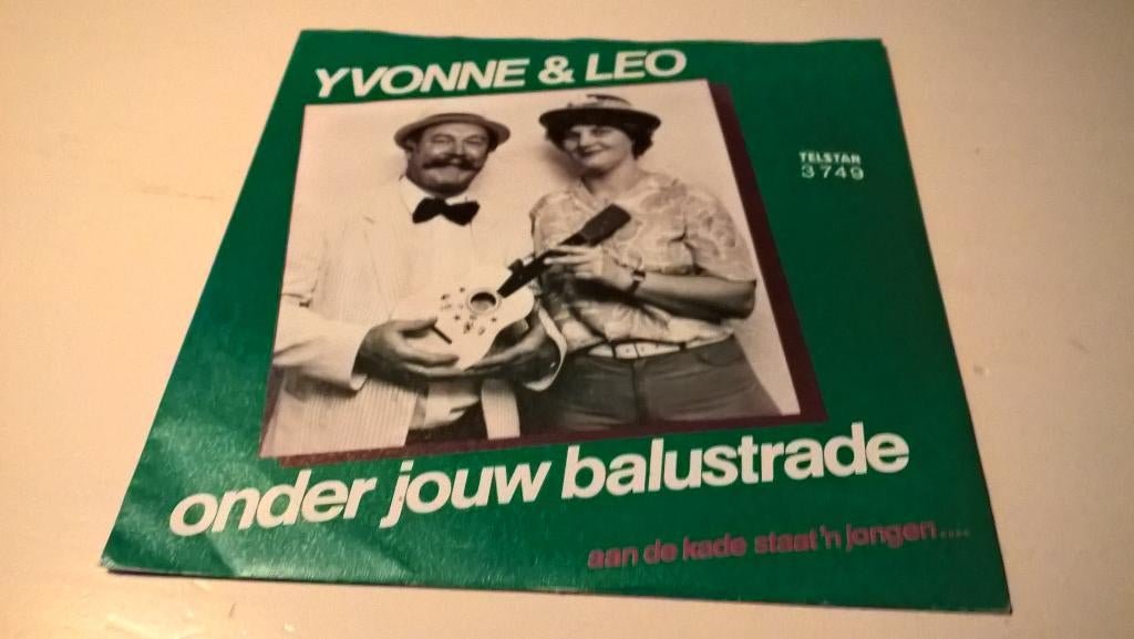 YVONNE & LEO    TELSTAR 37 49, Ophalen of Verzenden, Zo goed als nieuw, Overige formaten, Levenslied of Smartlap