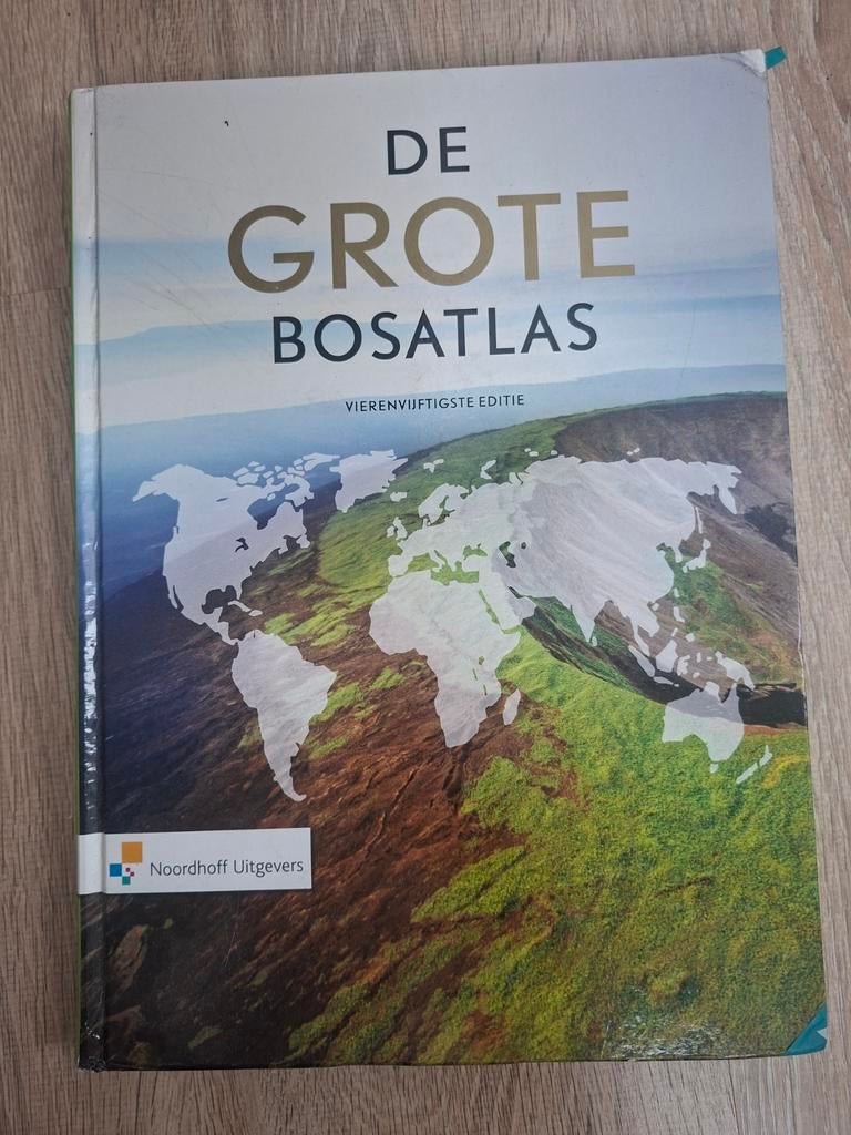 Grote Bosatlas 54e Editie - Prima Staat, Boeken, Atlassen en Landkaarten, Ophalen of Verzenden