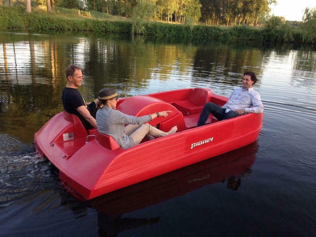 Nieuwe Waterfiets Pioner trio 5 persoons, Ophalen of Verzenden, Nieuw