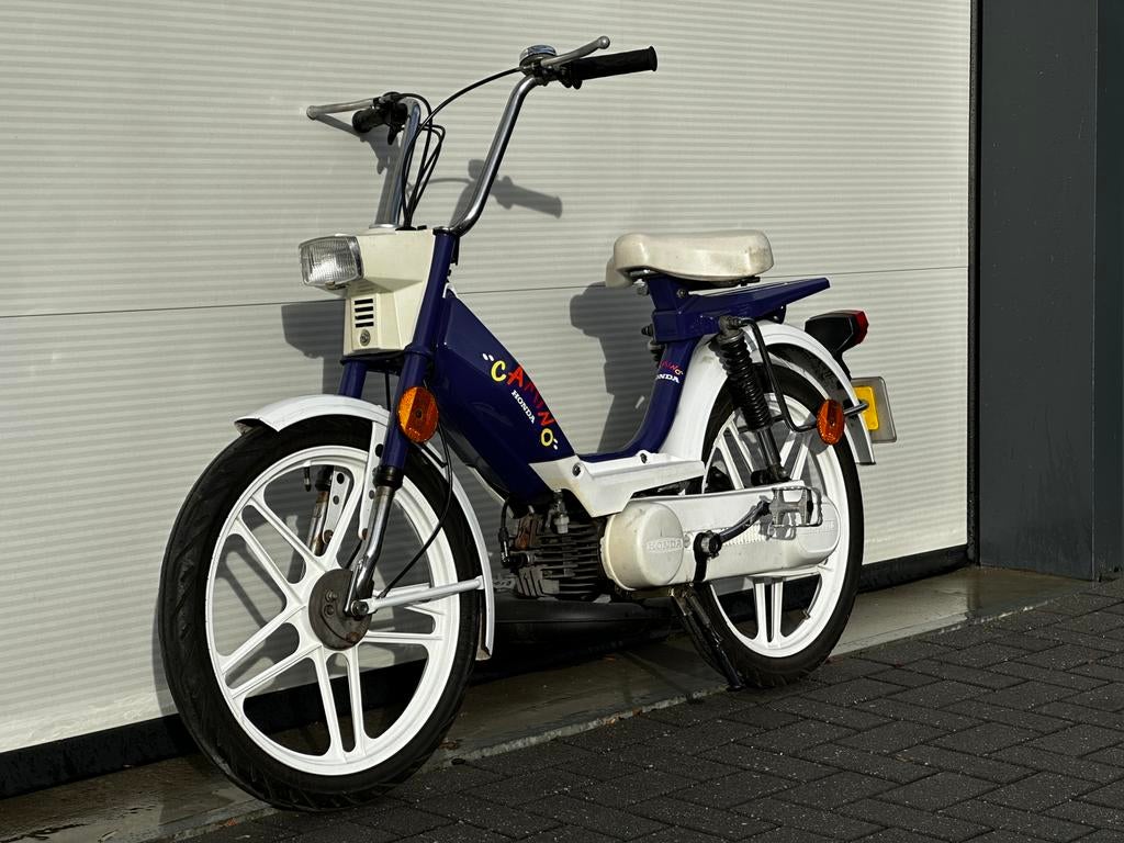 Paarse Honda Camino PA50 Funny met bromfiets kenteken, Ophalen of Verzenden, Gebruikt, Overige modellen