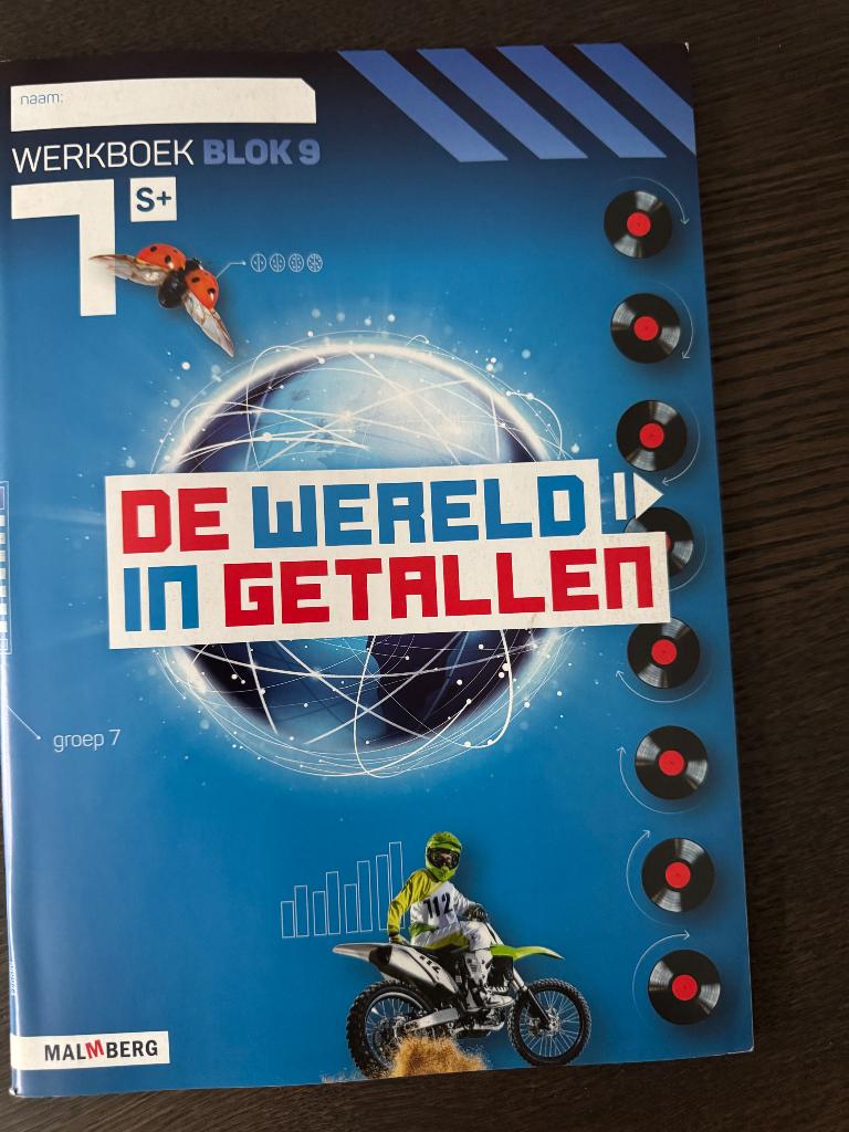 Rekenwerkboek groep 7, Verzenden, Malmberg, Zo goed als nieuw, Nederlands