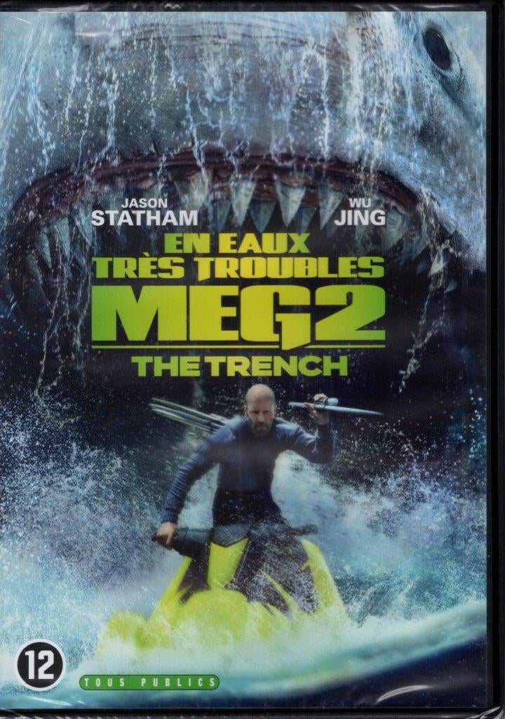 Meg 2 The Trench - nieuw in seal - DVD - NL Uitgave, Vanaf 12 jaar, Verzenden, Nieuw in verpakking